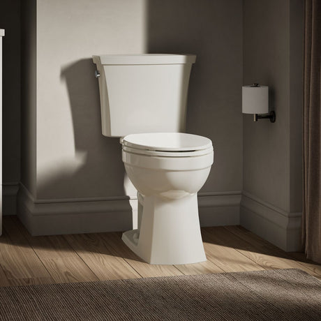 Kelston® Two-piece elongated toilet, 1.28 gpf
