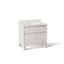 Solive™ 36" bathroom vanity cabinet with sink and quartz top