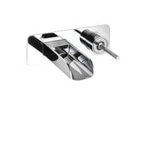 Wallmount lavatory faucet