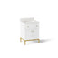 Calpa® 24" bathroom vanity cabinet with sink and quartz top