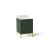 Calpa® 24" bathroom vanity cabinet with sink and quartz top