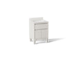 Solive™ 24" bathroom vanity cabinet with sink and quartz top