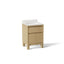 Solive™ 24" bathroom vanity cabinet with sink and quartz top