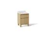 Solive™ 24" bathroom vanity cabinet with sink and quartz top