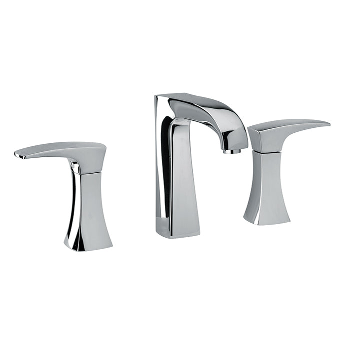 Widespread basin faucet
