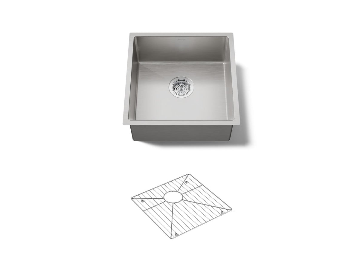 Strive® 18-1/4" undermount single-bowl bar sink