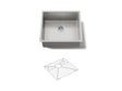 Strive® 20" undermount single-bowl bar sink