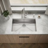 Strive® 29" undermount single-bowl kitchen sink