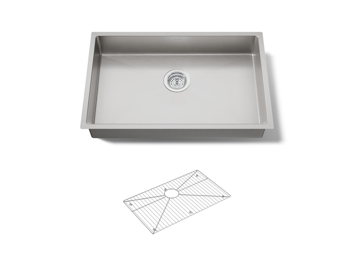 Strive® 29" undermount single-bowl kitchen sink