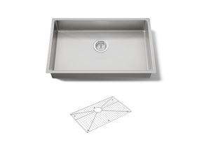 Strive® 29" undermount single-bowl kitchen sink