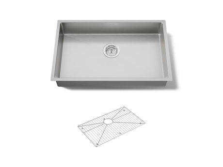 Strive® 29" undermount single-bowl kitchen sink