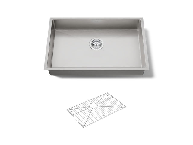 Strive® 29" undermount single-bowl kitchen sink