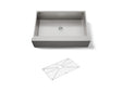 Strive® 32-1/2" undermount single-bowl farmhouse kitchen sink