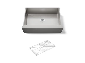 Strive® 32-1/2" undermount single-bowl farmhouse kitchen sink