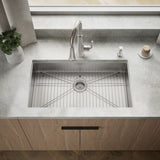 Strive® 32" undermount single-bowl kitchen sink
