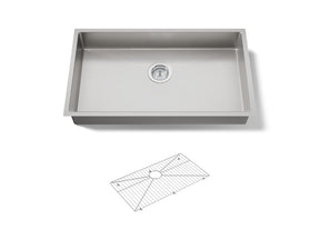 Strive® 32" undermount single-bowl kitchen sink