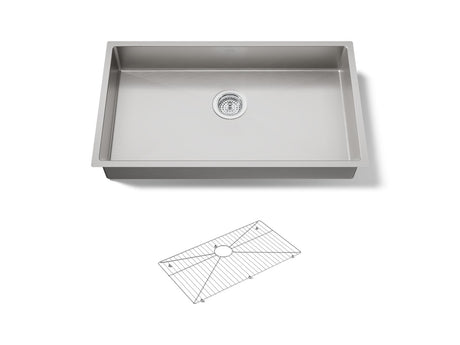 Strive® 32" undermount single-bowl kitchen sink