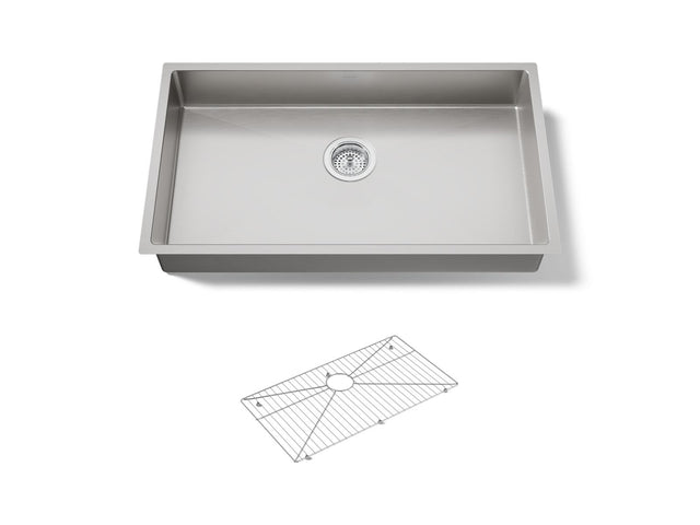 Strive® 32" undermount single-bowl kitchen sink