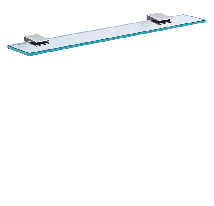 Glass shelf with frosted glass