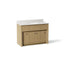 Alouette™ 48" bathroom vanity cabinet with sink and quartz top