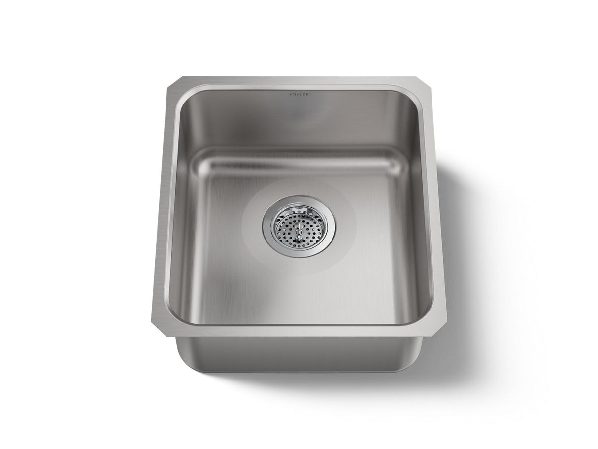Undertone® 15-3/4" undermount single-bowl bar sink
