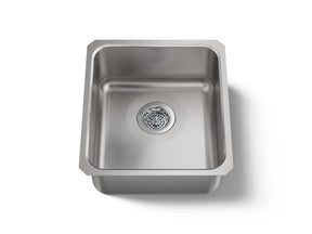Undertone® 15-3/4" undermount single-bowl bar sink