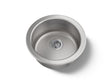 Undertone® Lyric® 18-1/2" top-/undermount single-bowl bar sink