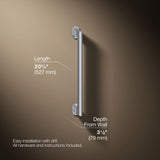 Belay® 18" grab bar