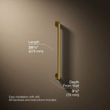 Belay® 24" grab bar