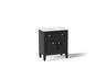Hearthaven® 30" bathroom vanity cabinet with sink and quartz top