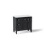 Hearthaven® 36" bathroom vanity cabinet with sink and quartz top