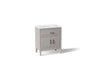 Seer® 30" bathroom vanity cabinet with sink and quartz top