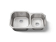 Undertone® 35-1/4 undermount double-bowl kitchen sink