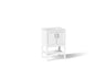 Winnow® 24" bathroom vanity cabinet with sink and quartz top