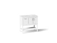 Winnow® 36" bathroom vanity cabinet with sink and quartz top