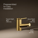 Elate® Single-handle bathroom sink faucet, 1.2 gpm