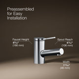 Elate® Single-handle bathroom sink faucet, 1.0 gpm