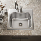 Staccato™ 20" top-mount single-bowl bar sink