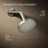 Elate® Single-function showerhead, 1.75 gpm