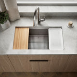 Strive® 32" undermount single-bowl workstation kitchen sink