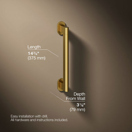 Belay® 12" grab bar