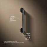 Belay® 12" grab bar