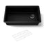Billings® 32-1/2" undermount single-bowl kitchen sink