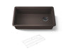 Billings® 32-1/2" undermount single-bowl kitchen sink
