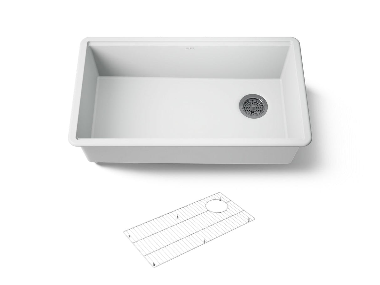 Billings® 32-1/2" undermount single-bowl kitchen sink