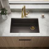 Billings® 29-1/2" undermount single-bowl kitchen sink