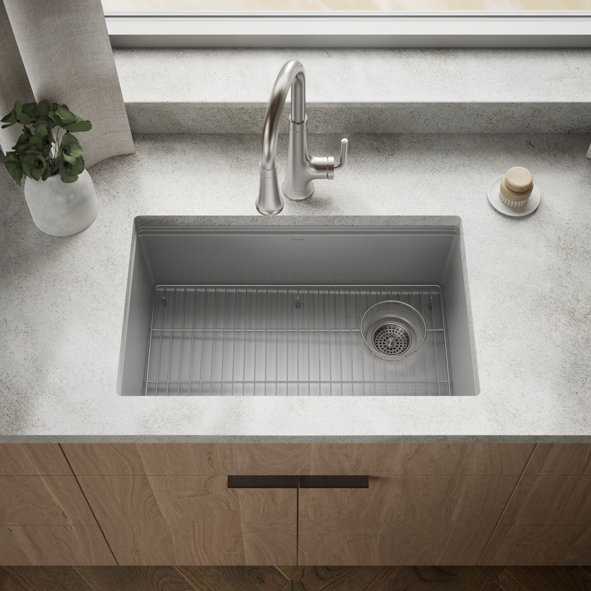 Billings® 29-1/2" undermount single-bowl kitchen sink