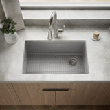 Billings® 29-1/2" undermount single-bowl kitchen sink