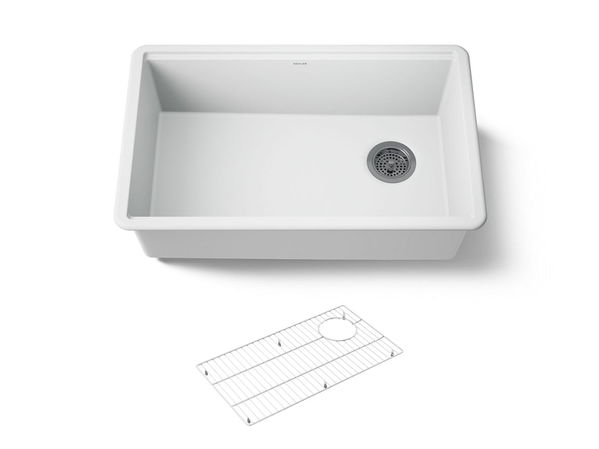Billings® 29-1/2" undermount single-bowl kitchen sink