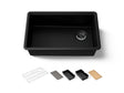 Billings® 29-1/2" undermount single-bowl workstation kitchen sink
